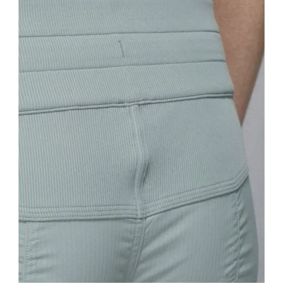 Lululemon Studio Crop Earl Grey Womens 4 Read - Picture 12 of 14
